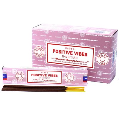 Incense Sticks, Satya Positive Vibes Box