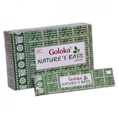 Rökelsepinnar, Goloka Nature's Basil Box
