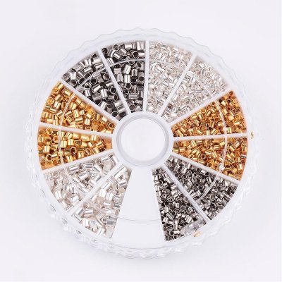 Crimp Beads, tube Mix Box