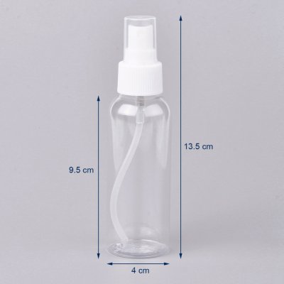 Sprayflaska, transparant 100ml
