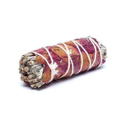Rökelse, Stock Vit Salvia & Röda Rosenblad Storpack