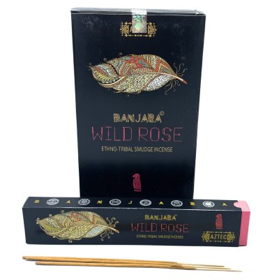 Incense Sticks, Banjara Aztec Wild Rose Box