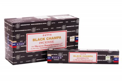 Incense Sticks, Satya Black Champa