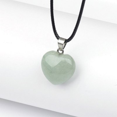 Aventurin, Grön Hjärta med Halsband