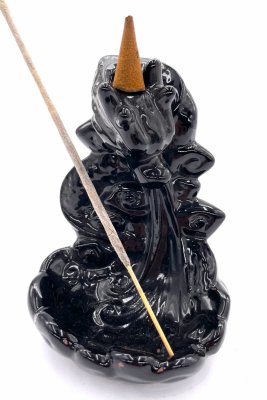 Incense Holder, Backflow Dragons Waterfall