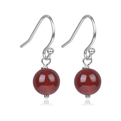 Karneol, Örhängen Sterling silver