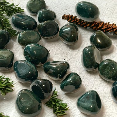 Jasper, Green Polished