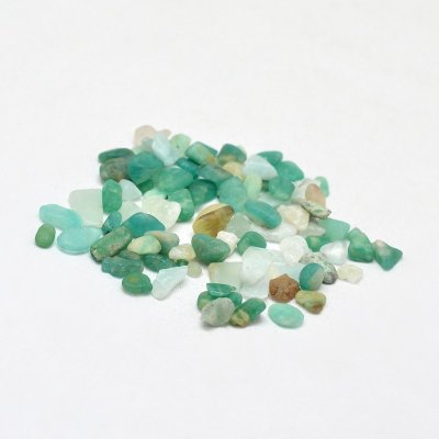 Amazonite, Dark No hole Chips bigpack