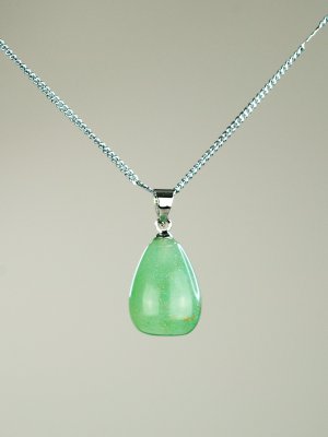 Aventurin, Grön Halsband Droppe