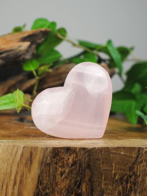 Rose quartz, Heart Large EQ