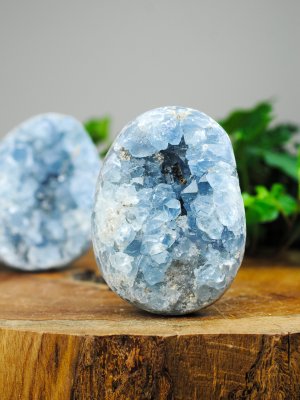 Celestin, Ägg med Druzy