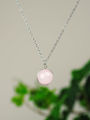 Rosenkvarts, Halsband med Kula