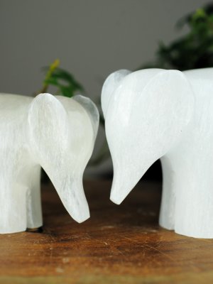 Selenit, Vit Elefant