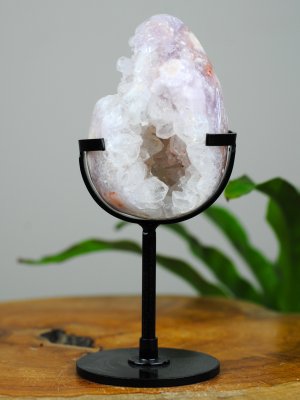 Ametist, Rosa Ägg inkl. ställning