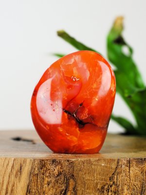 Agat, Röd Blomster Fri form