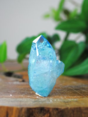 Aqua Aura kvarts, Äkta Kluster HK