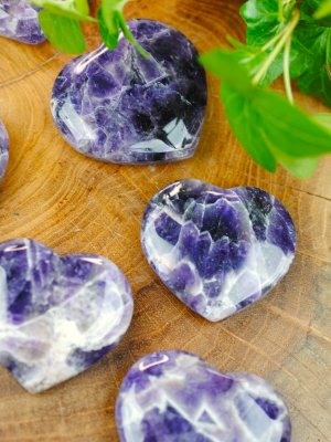 Amethyst, Chevron Heart