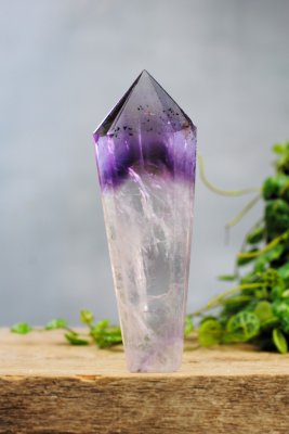 Amethyst, Smokey Point Polished EQ