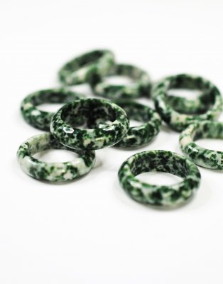 Agate, Tree Stone ring