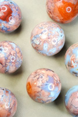 Agate, Pink lace Sphere