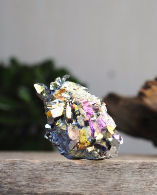 Aura Titan quartz, Cluster
