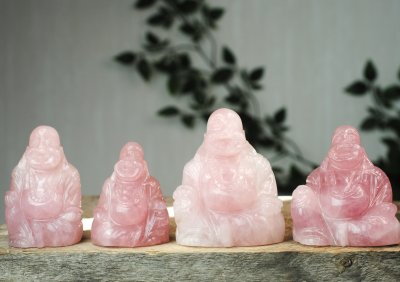Rosenkvarts, Happy Buddha XL