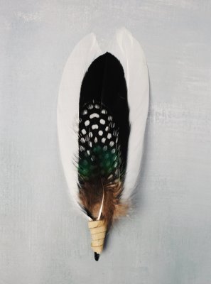 Smudge feather, Handmade
