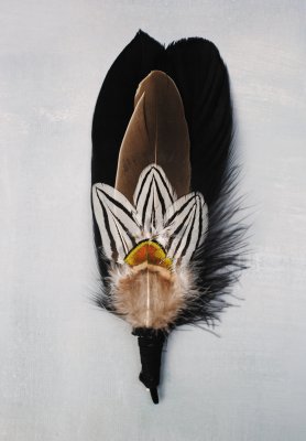 Smudge feather, Handmade