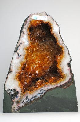 Citrine, Burned Geode