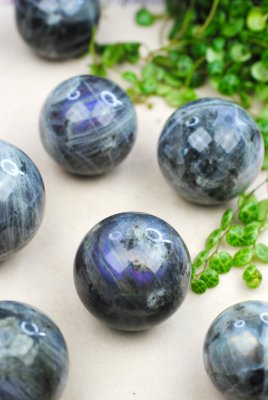 Labradorite, Purple Sphere