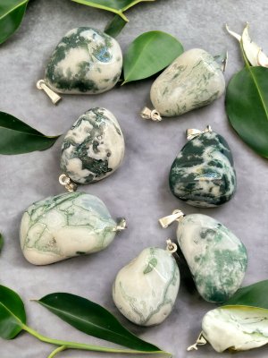 Agat, Träd Hänge Nugget