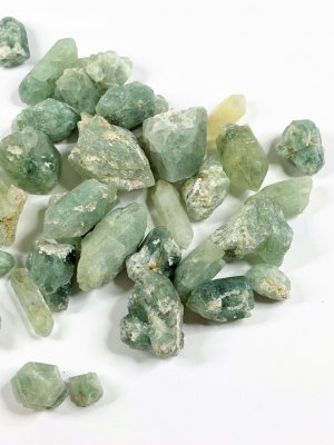 Chlorite Quartz, Raw pieces
