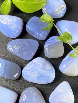 Kalcedon, Blå Trumlade Storpack