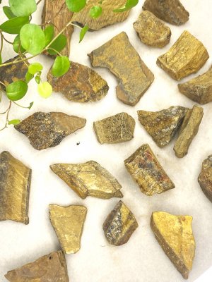 Tiger eye, Raw