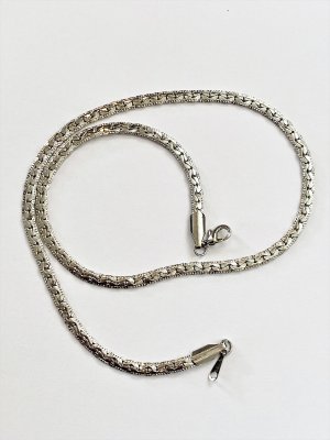 Halsband, Kedja Rostfri Fläta