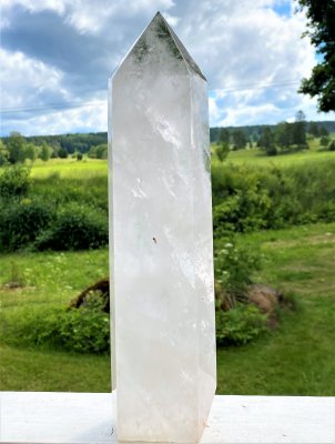 Bergkristall, Polerad Torn XXL