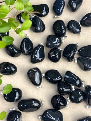 Onyx, Svart Hänge Nugget