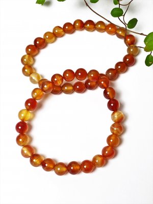 Karneol, Armband Rund