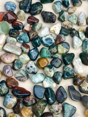 Eye of the storm, (judys jaspis) Trumlade Små