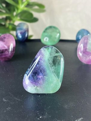 Fluorite, Rainbow Polished Big pack