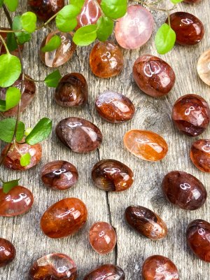 Hematoidkvarts, Polerad