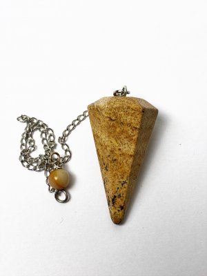 Jasper, Landscape Pendulum Cone