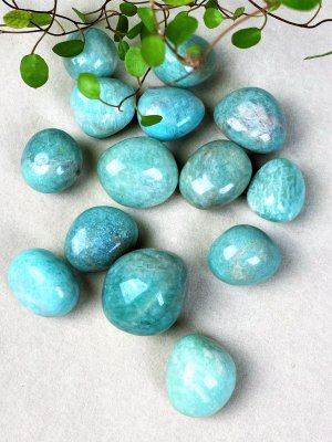 Amazonite, Cuddle stones Big Pack