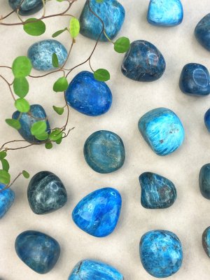 Apatite, Blue Rounded Big pack
