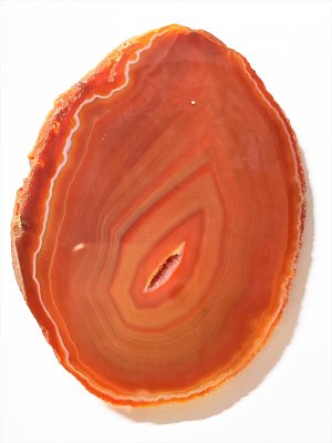 Agate, Red Lace Slice XL
