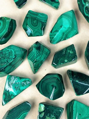 Malachite, Sharpened