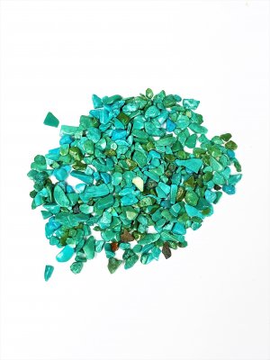 Turkos, färgade Ohålade chips Storpack