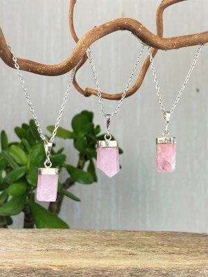 Morganit, Hänge Sterling silver