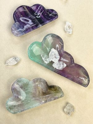 Fluorit, Regnbåge Skål Moln