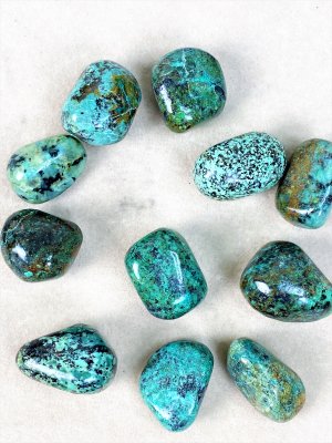 Chrysocolla, Tumbled Big Pack